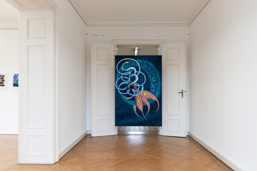 India Nielsen, I’m in the Dark Right Now (Feeling Lost but I Like It), installation view 2023, Kebbel-Villa, Schwandorf