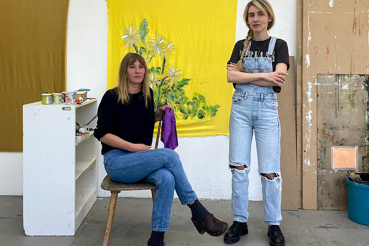 Camille Tsvetoukhine and Polina Shcherbyna