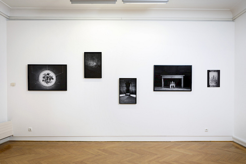 Elena Helfrecht: PLEXUS. Exhibition view Kebbel Villa 2024. Photo: Clemens Mayer