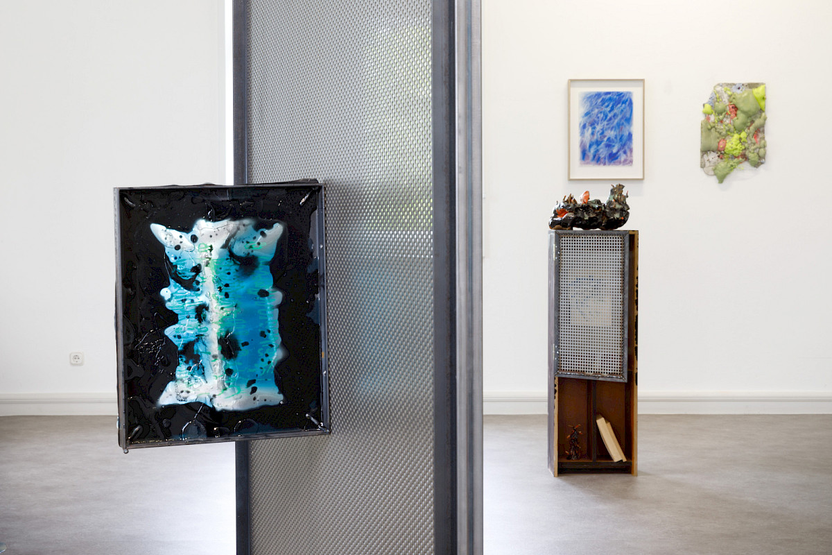 Kateřina Dobroslava Drahošová & Patrick Ostrowsky: homie, exhibition view Kebbel Villa 2024. Photo: Clemens Mayer