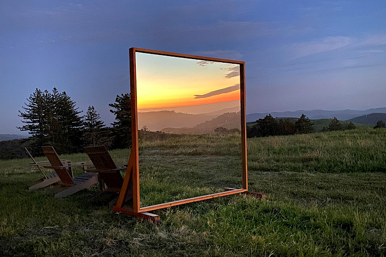 View from the Djerassi Resident Artists Program, Woodside, CA, USA 2024. Photo: Oberpfälzer Künstlerhaus