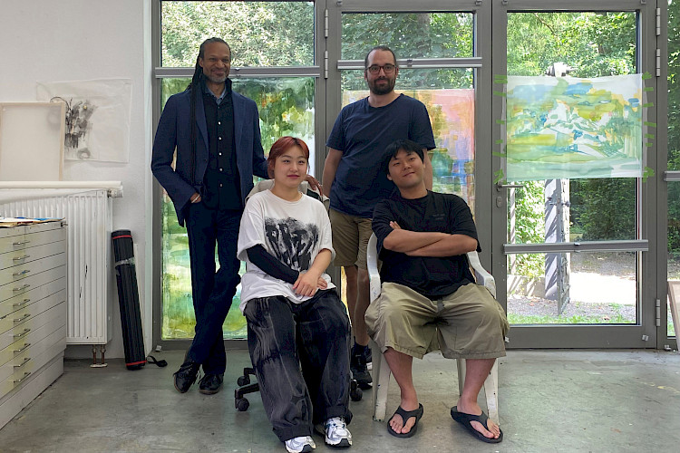 f.l.t.r. Stacy D. Flood, Moo-on Kim, Daniel Hygstedt Hansen, Min-gi Kim