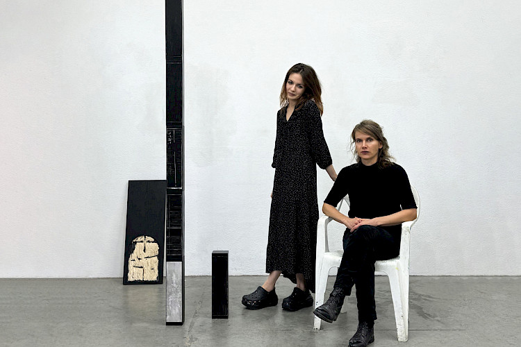 Sofiia Yesakova & Franziska Hesse (Foto: Oberpfälzer Künstlerhaus)