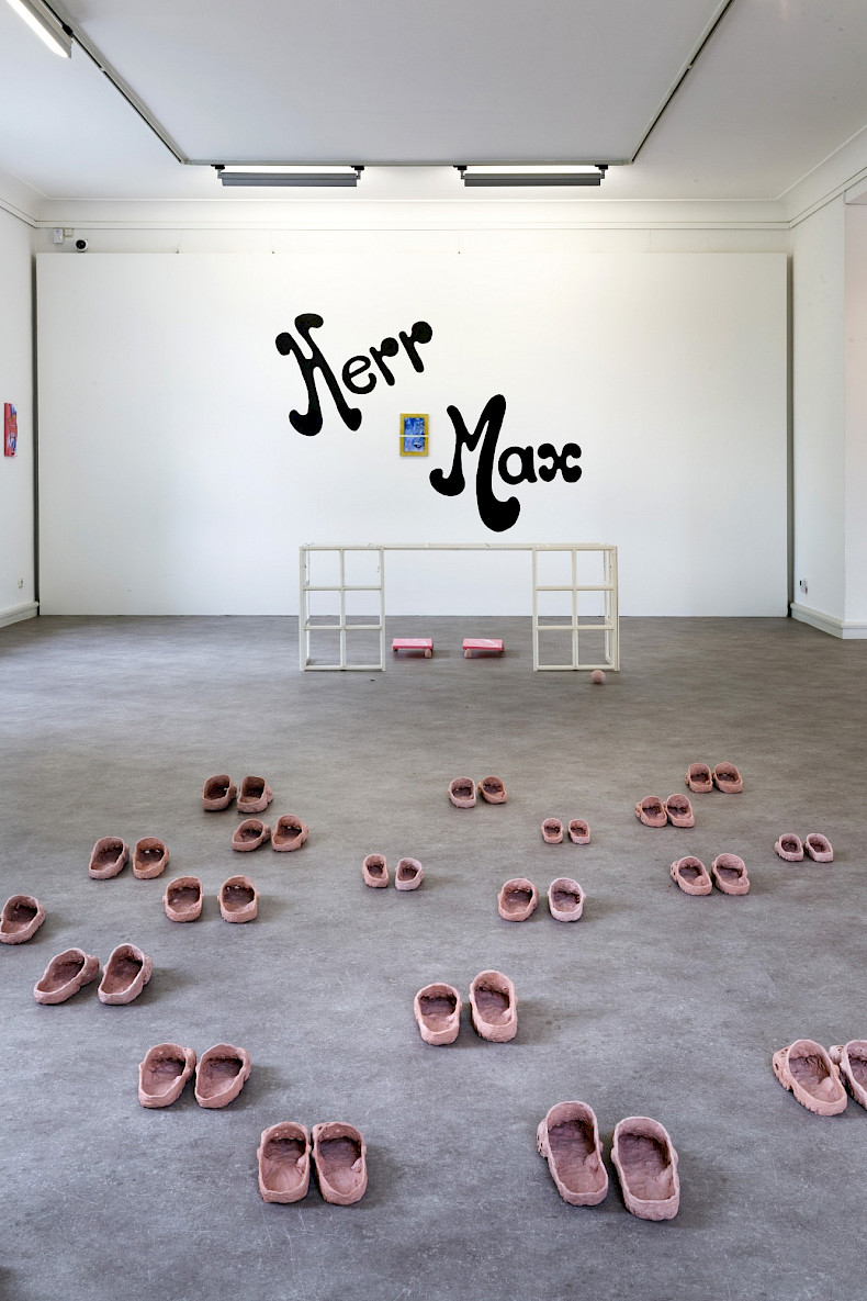 Camille Tsvetoukhine: THE (MU-LU)TANTS, exhibition view 2025, Kebbel Villa, Schwandorf (Photo: Clemens Mayer)