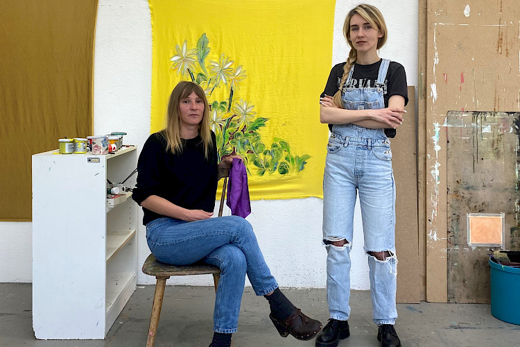 Camille Tsvetoukhine and Polina Shcherbyna