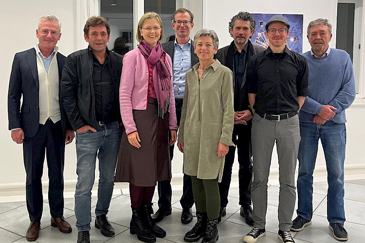 Board and advisory committee of the Friends of the Oberpfälzer Künstlerhaus (Photo © Bettina Biebl)