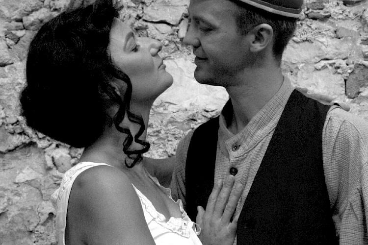 Albert Braun, Lola + Elias, 2018 (Detail), Digitaler Thermosublimationsdruck auf Synthetikstoff, Foto © Albert Braun