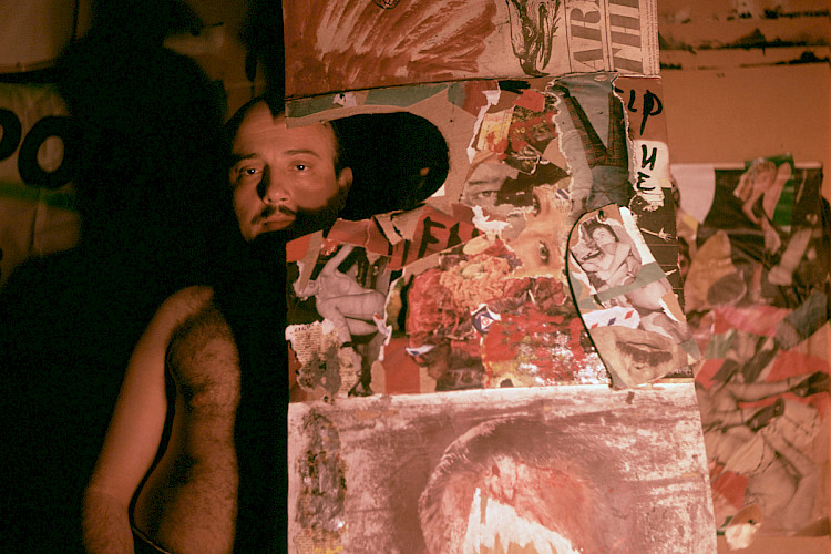 Boris Lurie (Photo: Sam Goodman © Boris Lurie Art Foundation)