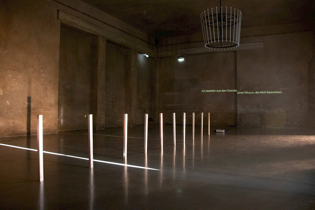 Row of Grapes (2026), Ausstellungsansicht Reactor, Wien, AT (Foto: Viktoriia Rozentsveih)